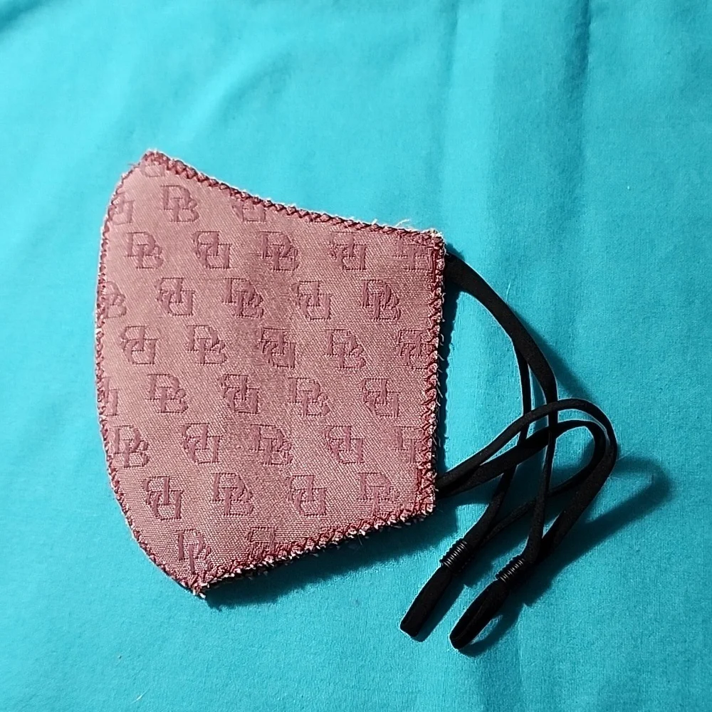 Hand Crafted Purple Face Mask